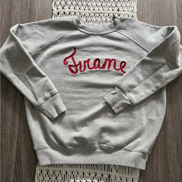 Frame relaxed fit sweatshirt - Picture 2 of 5